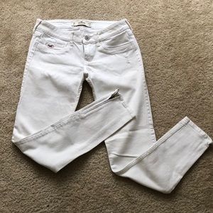 Hollister White Skinny Jeans